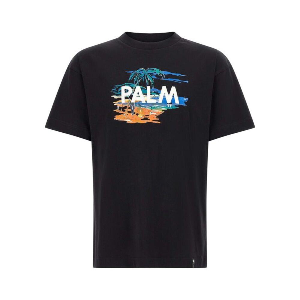 Palm Angels Men Graphic Print T-Shirt